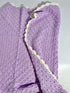 Kids and Babies' Crochet Blanket, kids room deco, kids gift, worsted wool and cotton blend